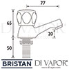 Bristan Club Basin Taps 6 Litre Flow Limit Dimensions